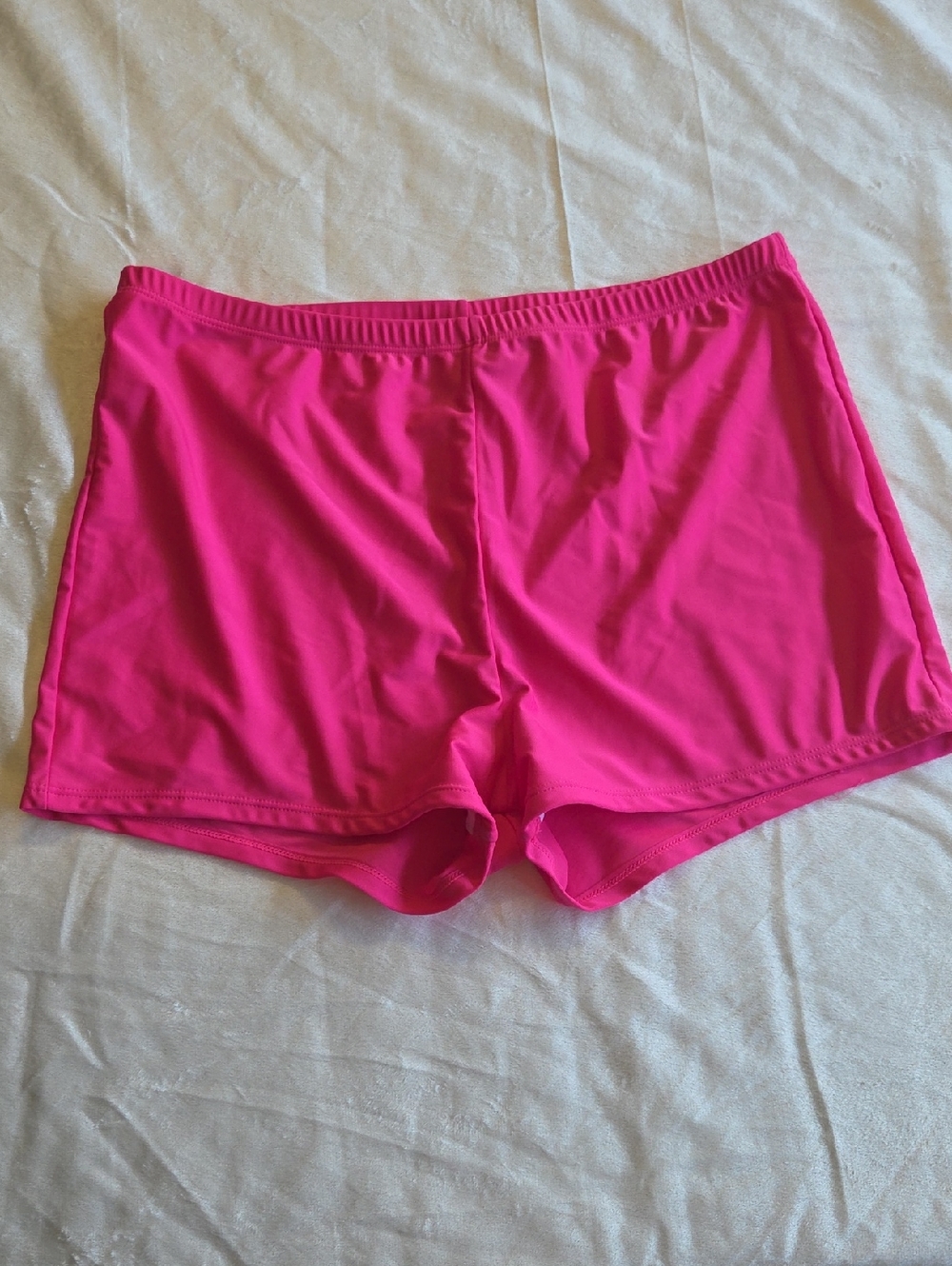 Bright Hot Pink Swim Shorts